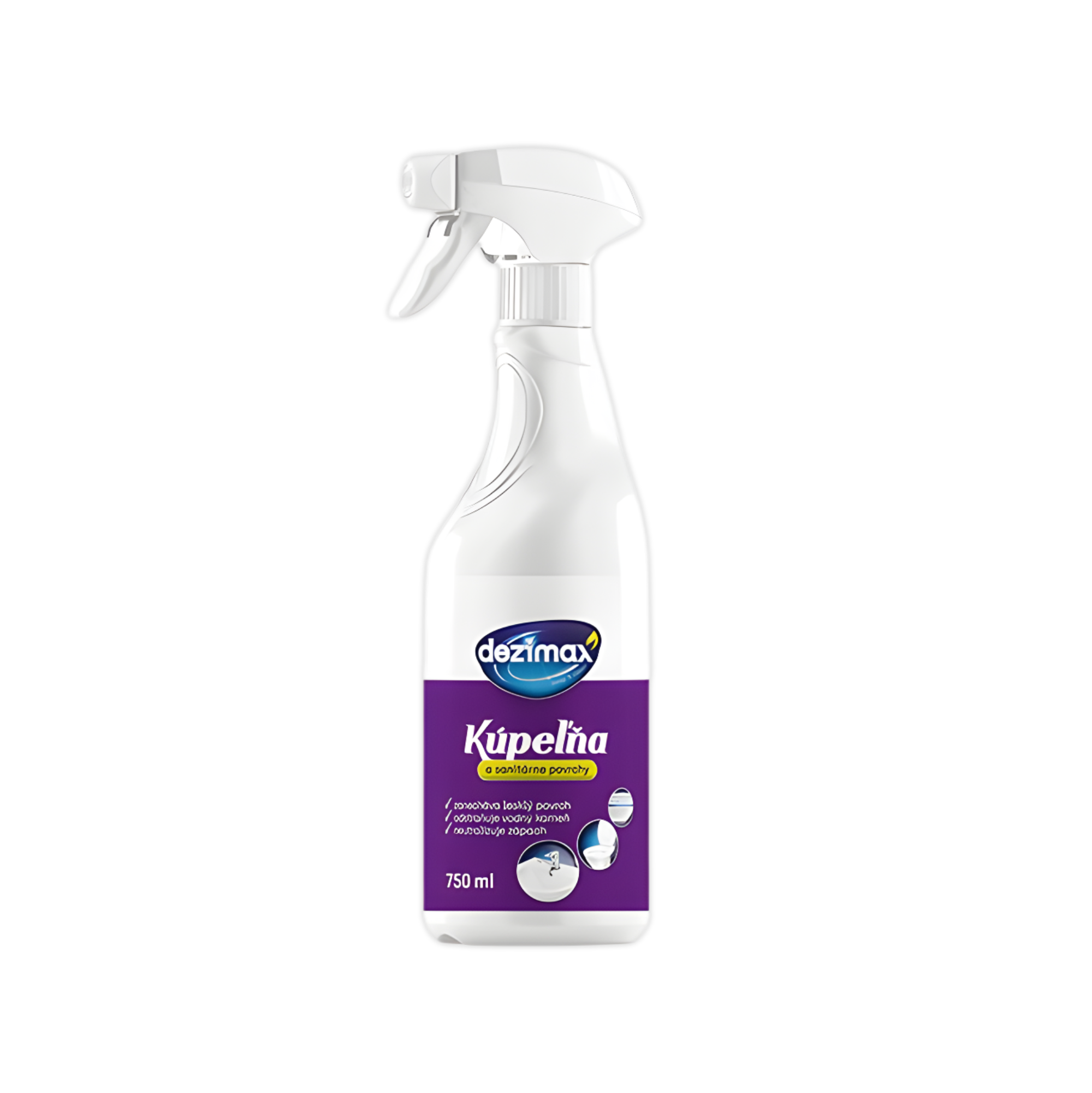 Limpeza de Casa de Banho 750ml Pet. | DEZIMAX