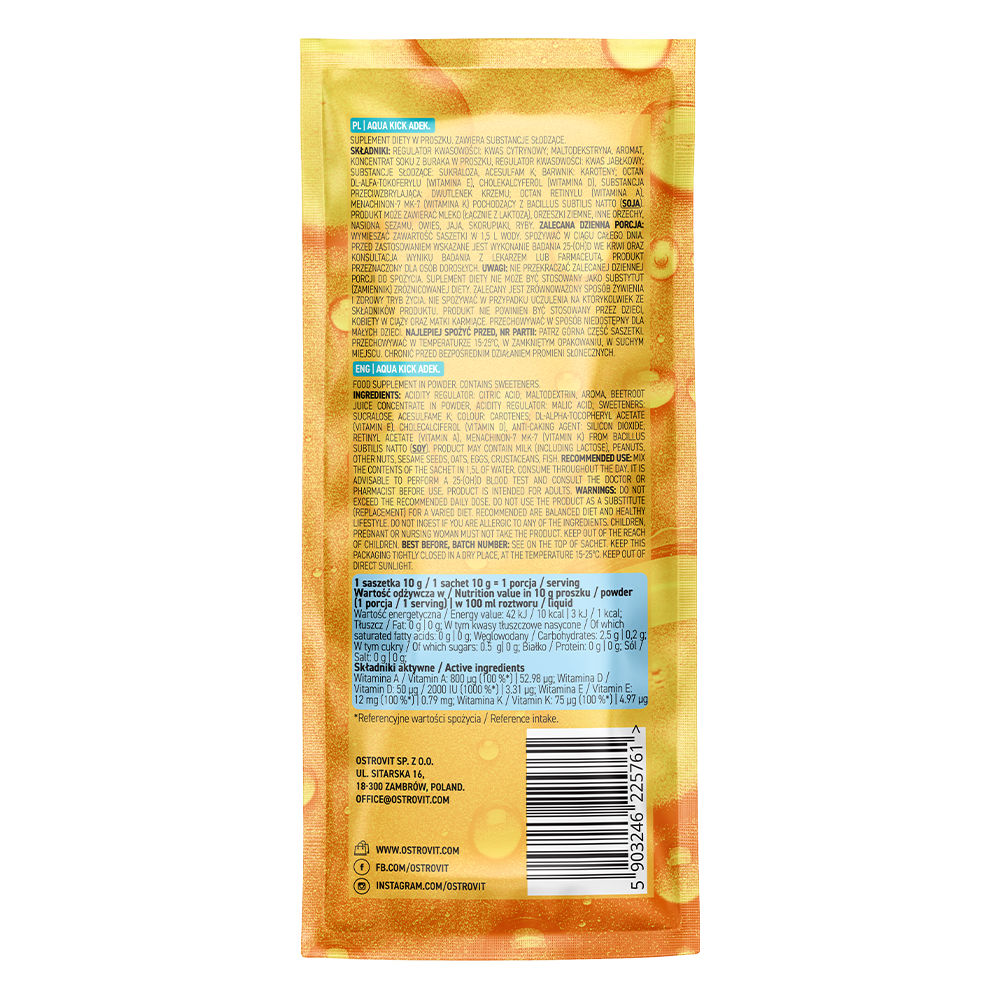 Aqua Kick ADEK 10 g orange
