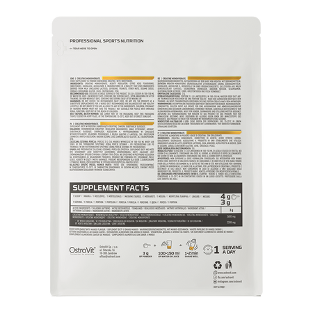 Creatine Monohydrate 500 g manga