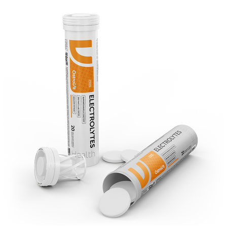 Efervescente Electrolytes 20 tablets orange