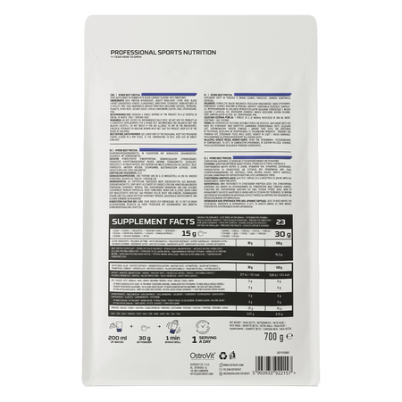 Hydro Beef Protein 700 g black currant