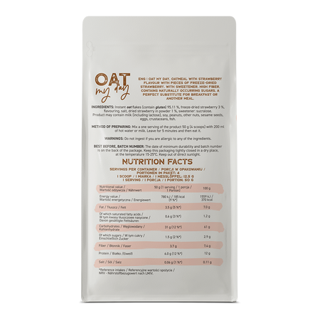 Aveia Oat My Day 200 g strawberry