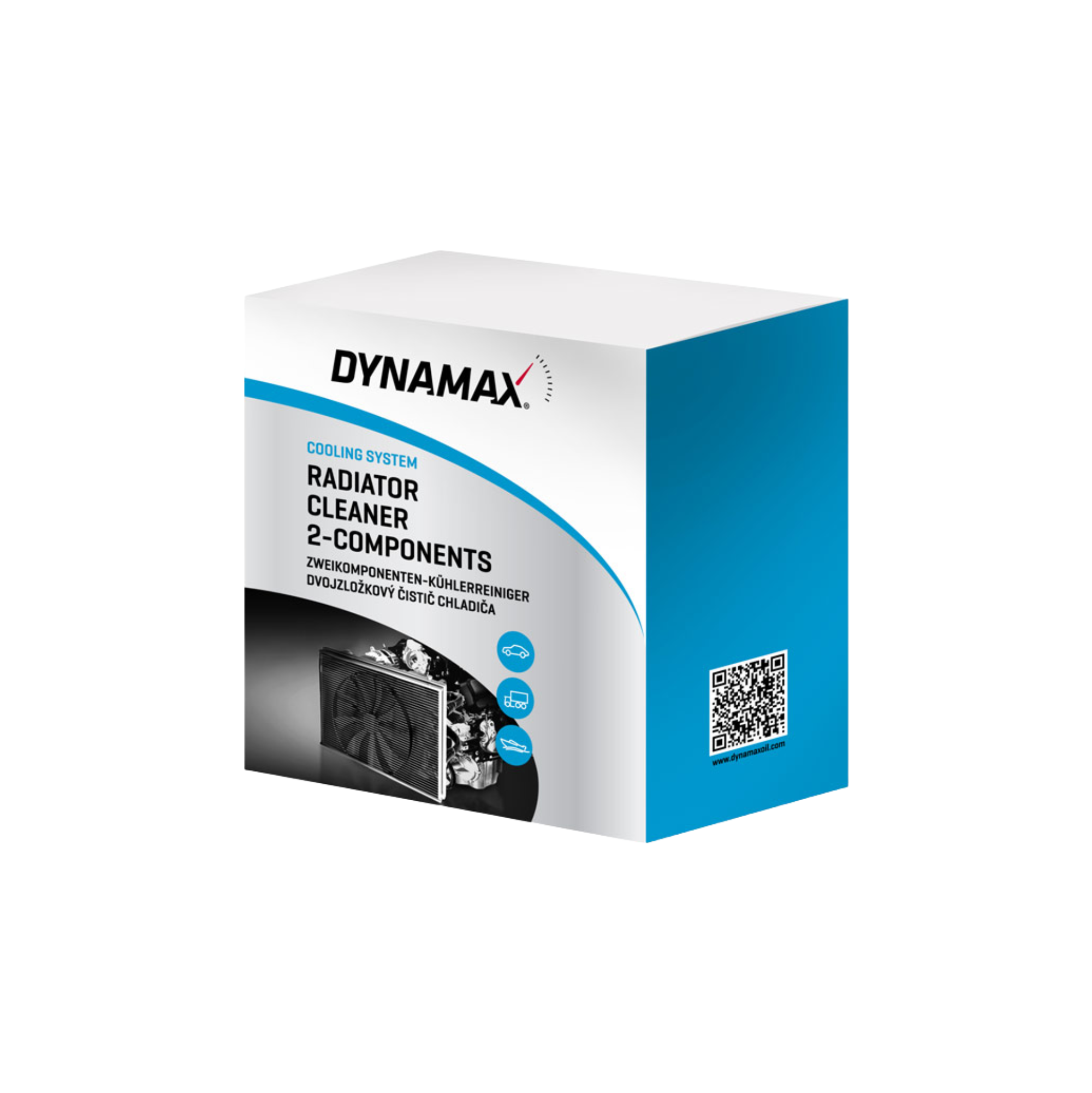 DYNAMAX Radiator Cleaner 2-Components