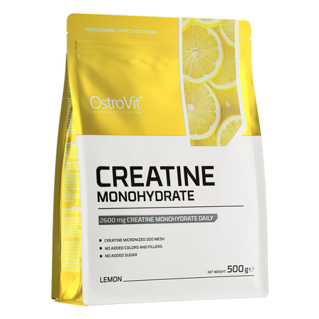 Creatine Monohydrate 500 g lemon
