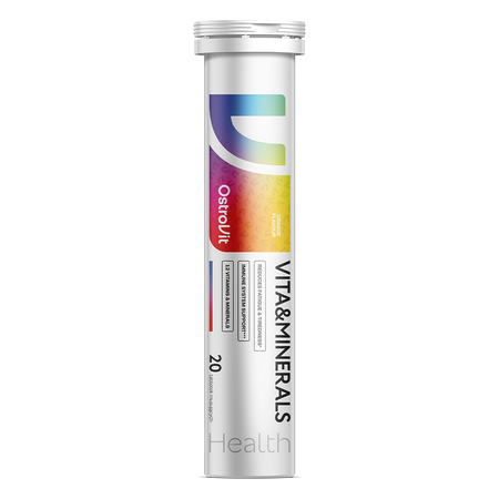 Efervescente Vitamins and Minerals 20 effervescent tablets orange